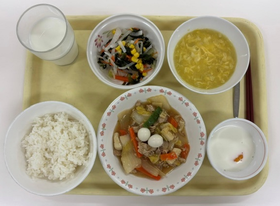 ６月１７日　八宝菜
